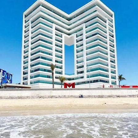 Condominio Torre Eme Frente Al Malecon Vista A La Ciudad Con Alberca Y Algo Al Mar Gimnacio Mazatlán Exteriér fotografie